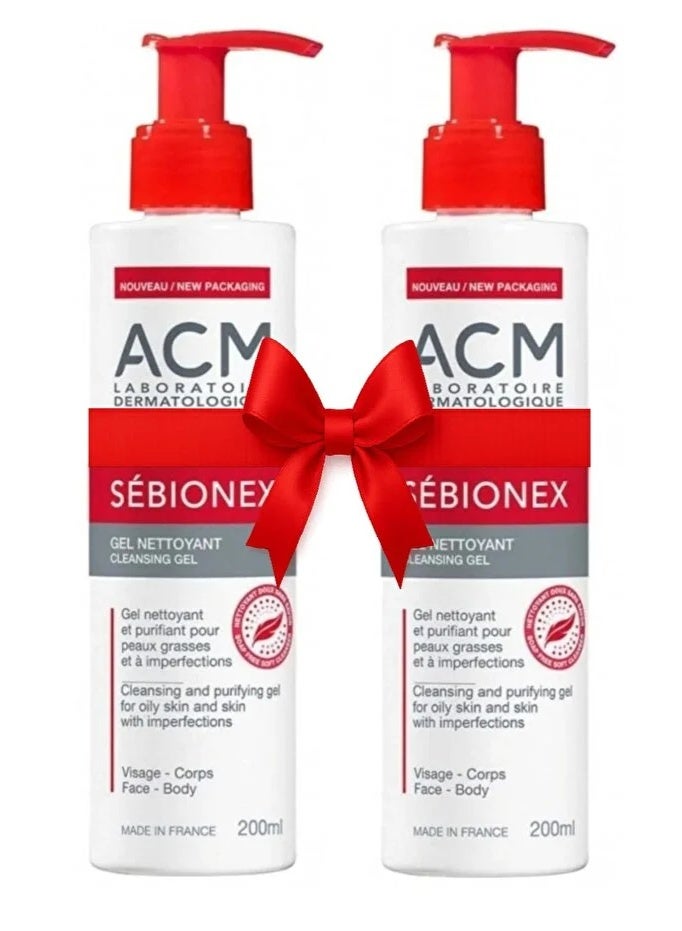 Sebionex Japanese Cleansing Gel 200ml (2 pieces)